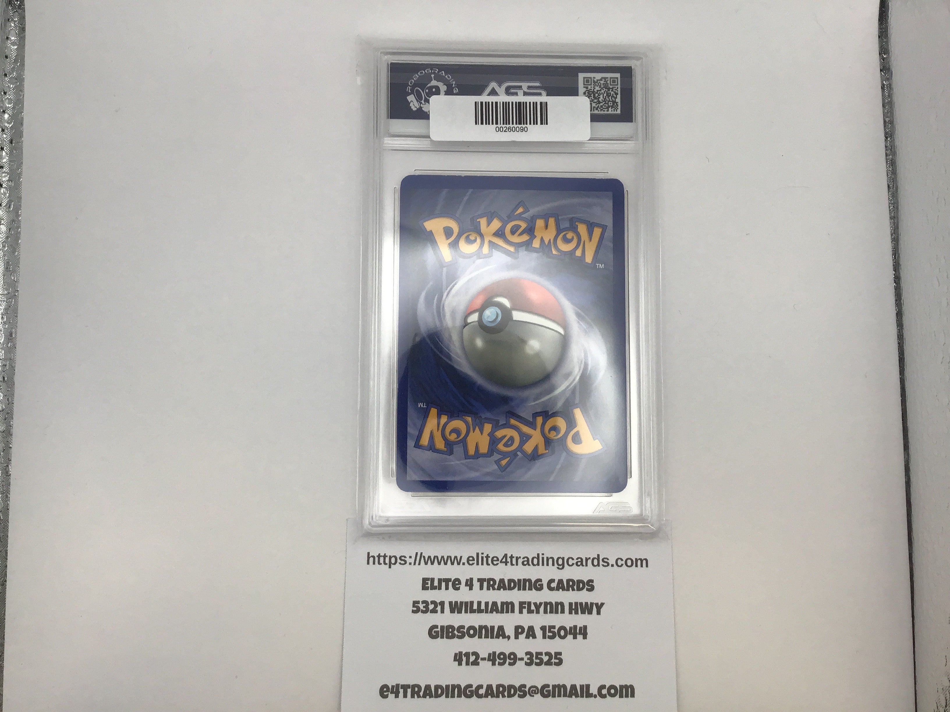 Charizard #4 Pokemon Base Set (AGS 8)
