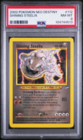 SHINING STEELIX 2002 POKEMON NEO DESTINY PSA NM-MT 8