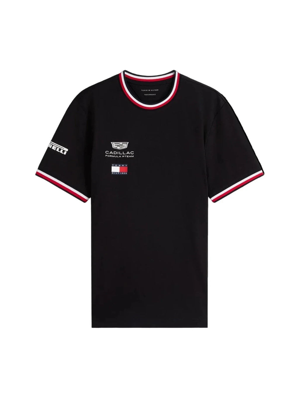 Cadillac F1 Racing 2026 Team T-Shirt - Black Tommy Hilfiger
