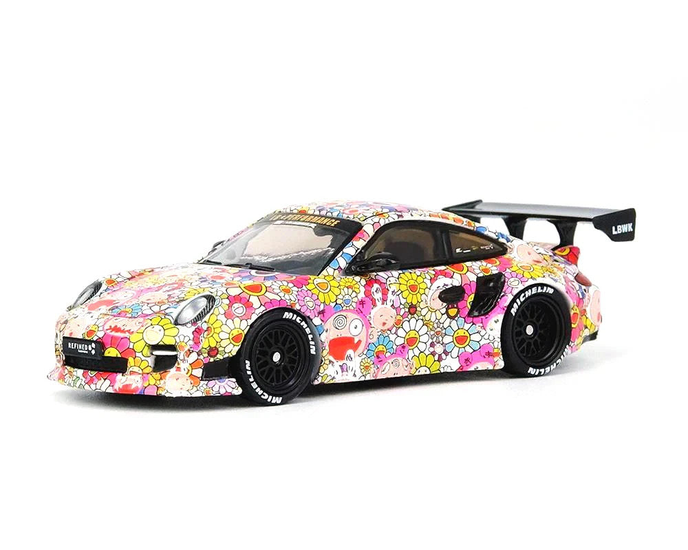 INNO64 1:64 Porsche 997 LBWK Jaden C. Sunflowers Special Edition
