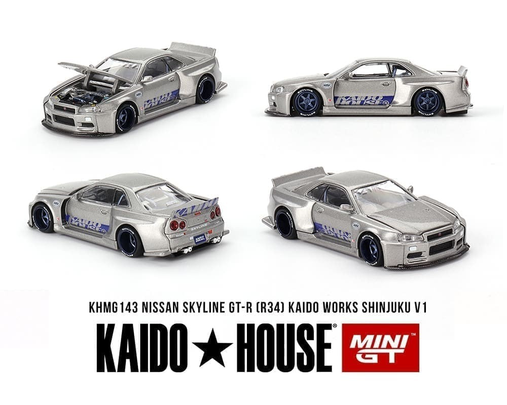 Kaido House Nissan Skyline GT-R (R34) Kaido Works Shinjuku V1 KHMG143 CHASE