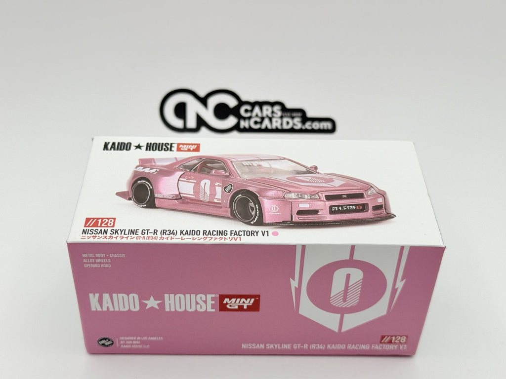 Kaido House Nissan Skyline GT-R (R34) Kaido Racing Factory V1 KHMG128 CHASE