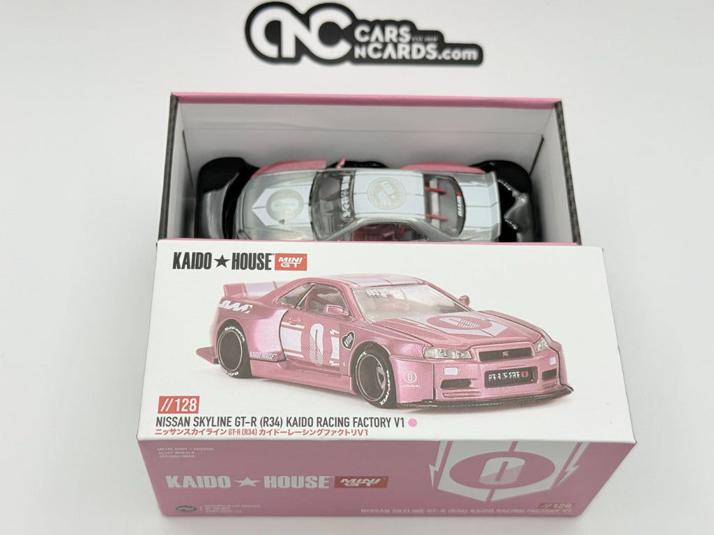 Kaido House Nissan Skyline GT-R (R34) Kaido Racing Factory V1 KHMG128 CHASE