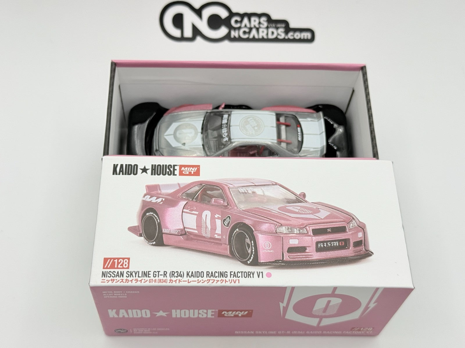Kaido House Nissan Skyline GT-R (R34) Kaido Racing Factory V1 KHMG128 CHASE
