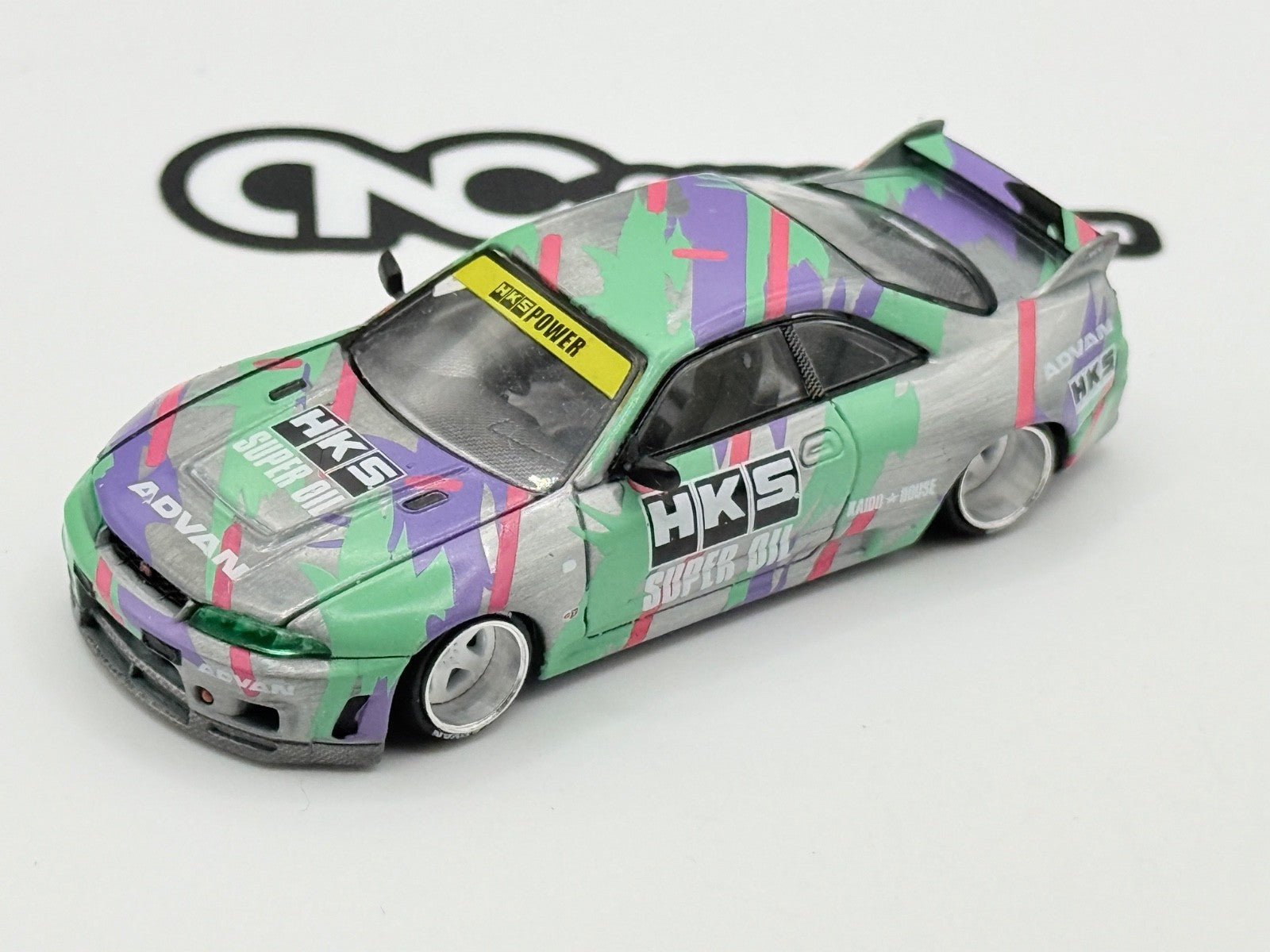 Kaido House x Mini GT 1:64 Nissan Skyline GT-R R33 V1 KHMG129 CHASE Open Box