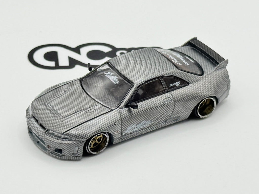 Kaido House x Mini GT KHMG116 Nissan Skyline GT-R (R33) Active Carbon R CHASE