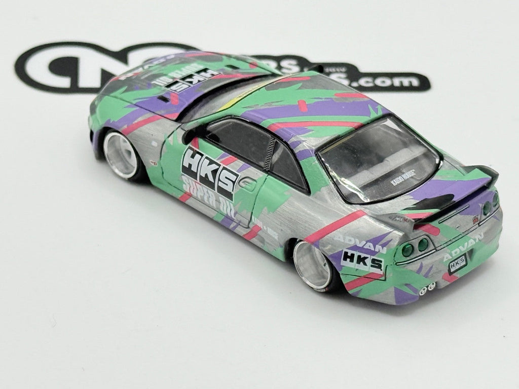Kaido House x Mini GT 1:64 Nissan Skyline GT-R R33 V1 KHMG129 CHASE Open Box