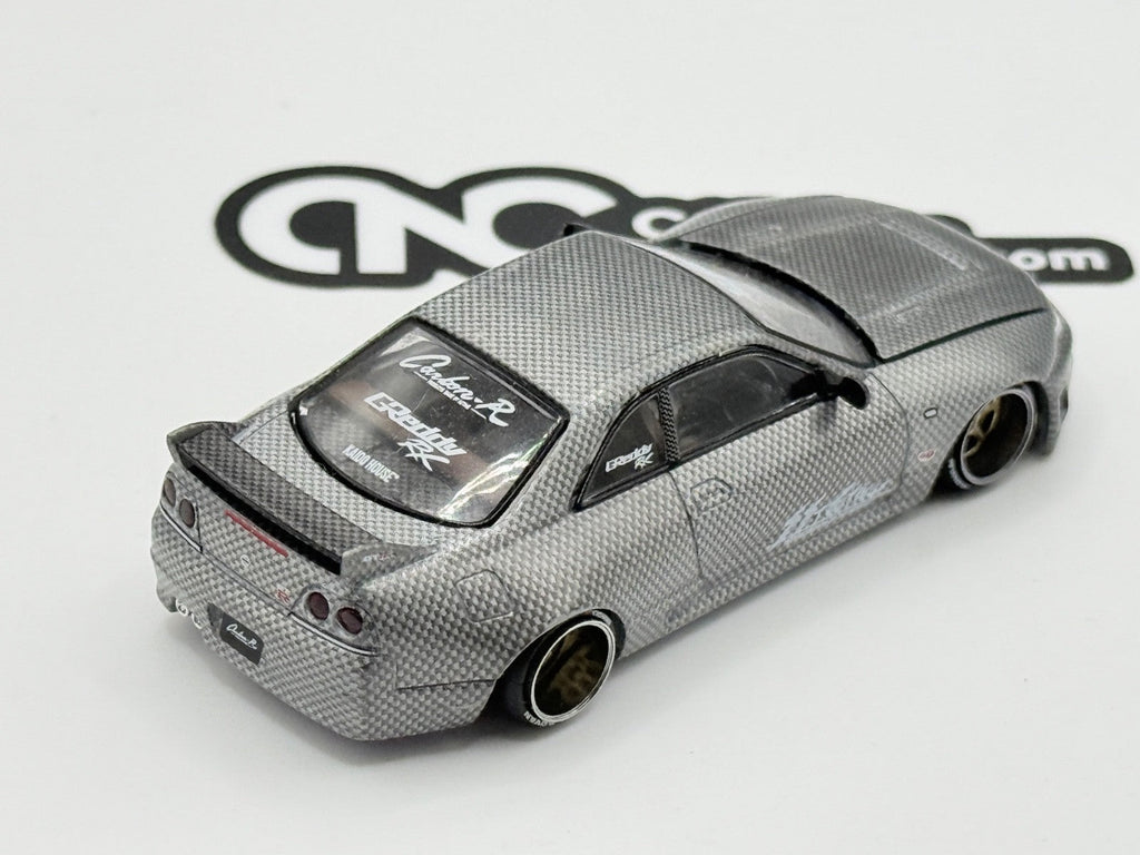Kaido House x Mini GT KHMG116 Nissan Skyline GT-R (R33) Active Carbon R CHASE