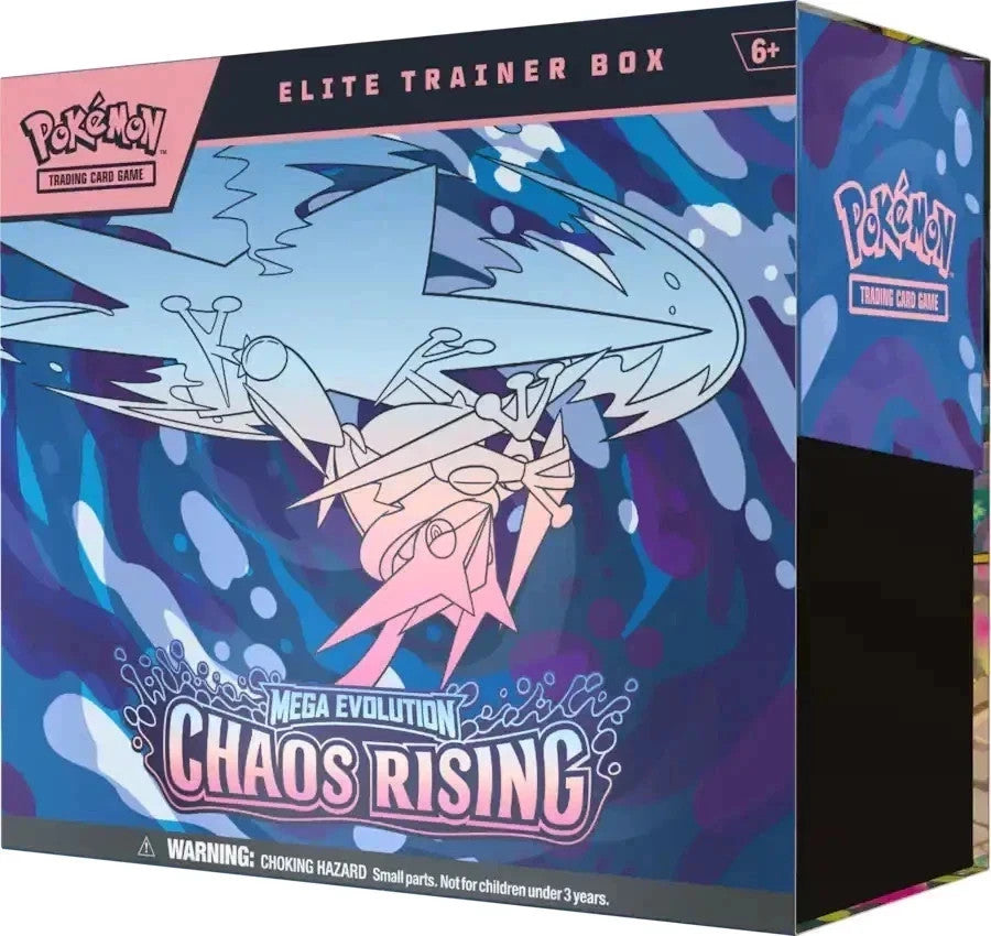 POKEMON TCG MEGA EVOLUTION ME04 CHAOS RISING ELITE TRAINER BOX SEALED