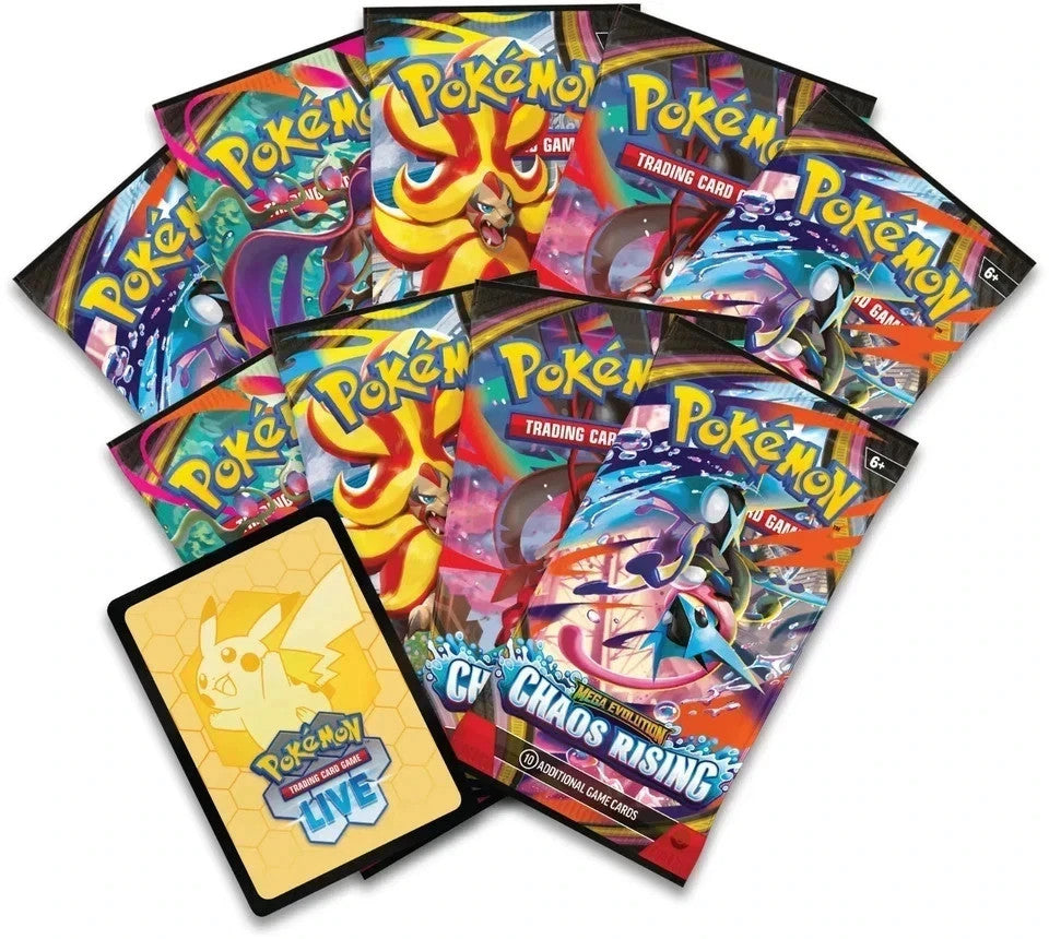 POKEMON TCG MEGA EVOLUTION ME04 CHAOS RISING ELITE TRAINER BOX SEALED