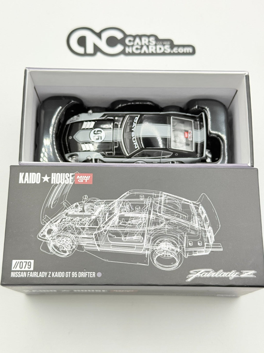 Kaido House x Mini GT KHMG079 Datsun Fairlady Z Kaido GT 95 CHASE Open Box