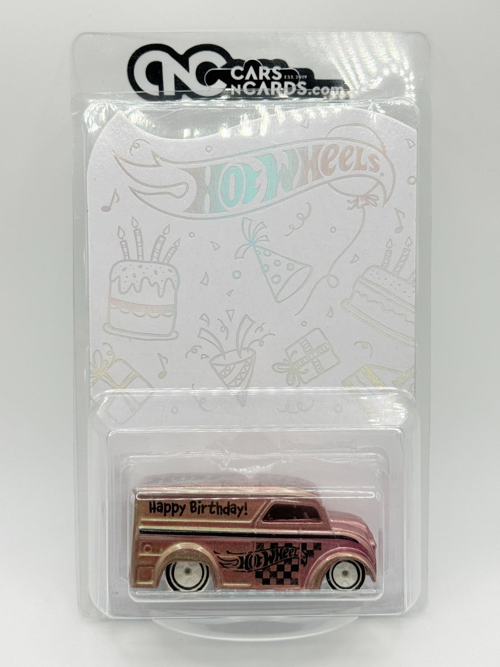2025 Hot Wheels Mattel Employee Car Exclusive Happy Birthday Dairy Delivery