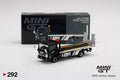 Mini GT #292 Isuzu N-Series Vehicles Flatbed Car Transport LBWK Black 1:64