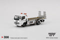 Mini GT 1:64 Isuzu N-Series Vehicle Transporter LBWK White #356