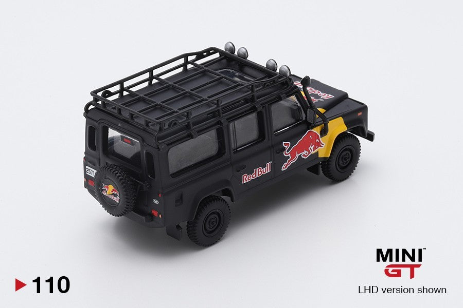 Mini GT 110 Land Rover Defender 110 Red Bull Luka Exclusive 1:64 RARE in Blister