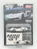 Mini GT 1:64 Lamborghini Aventador SVJ Roadster Bianco Canopus RARE CHASE #224