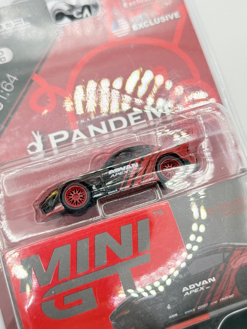 Mini GT 1:64 Pandem Toyota GR Supra Advan 2019 SEMA CHASE LIMITED EDITION RARE