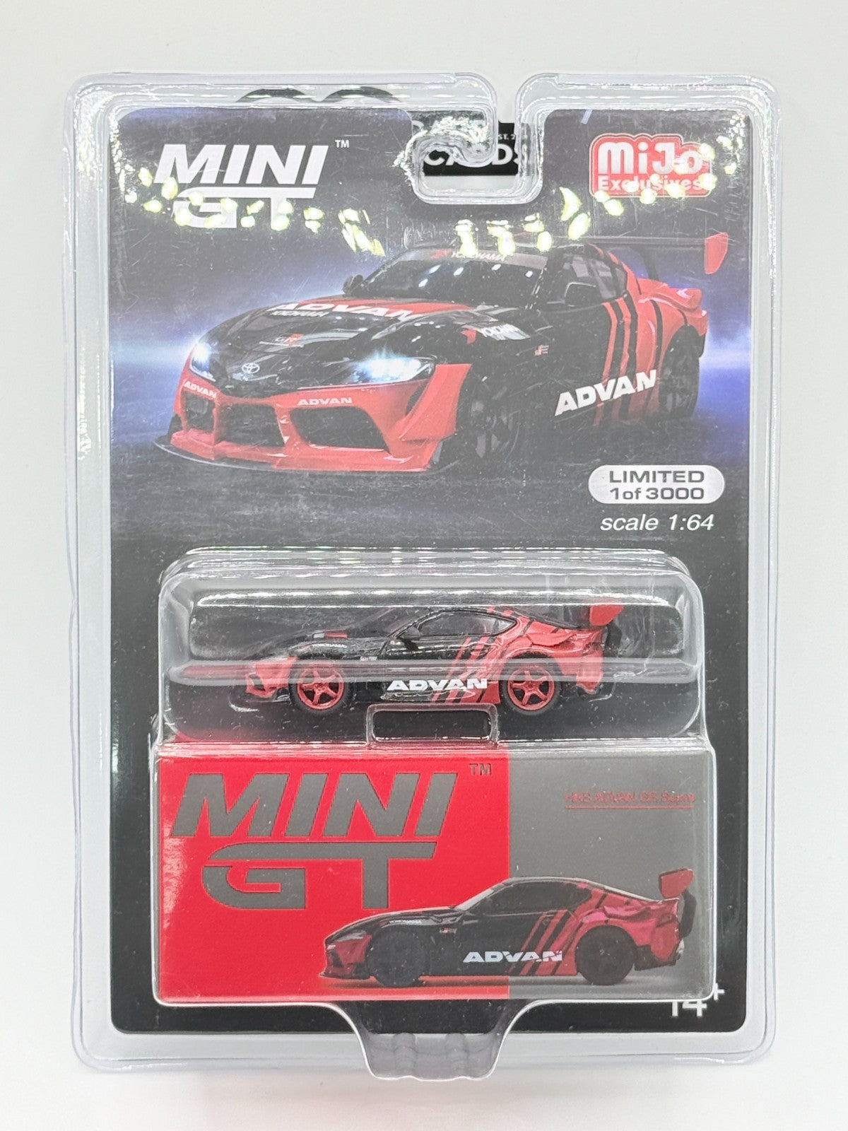 Mini GT 1:64 HKS Advan GR Supra CHASE LIMITED EDITION RARE