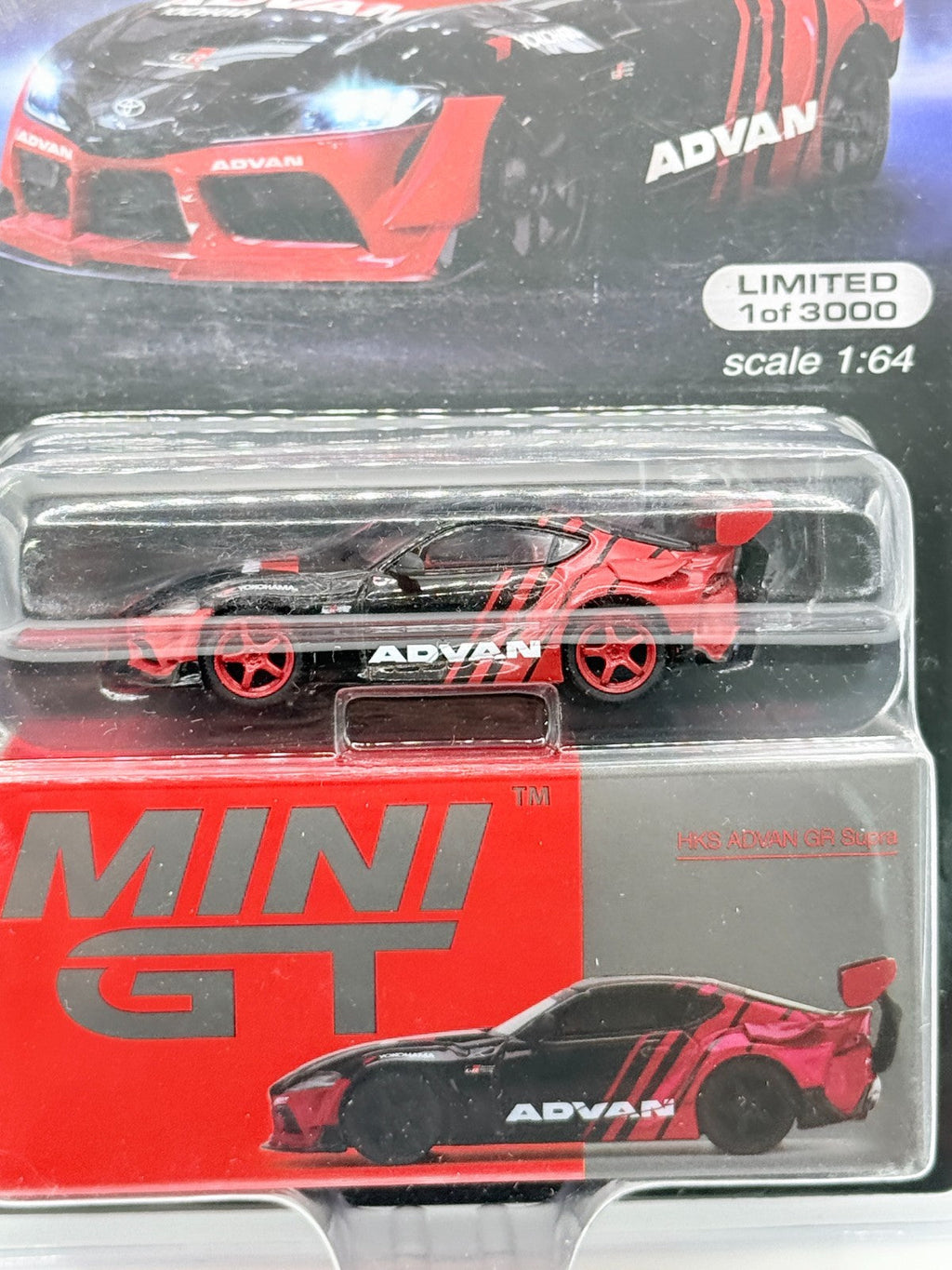 Mini GT 1:64 HKS Advan GR Supra CHASE LIMITED EDITION RARE