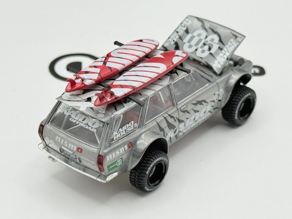 Kaido House x Mini GT 1:64 Datsun Kaido 510 Wagon 4x4 KHMG121 CHASE Open Box