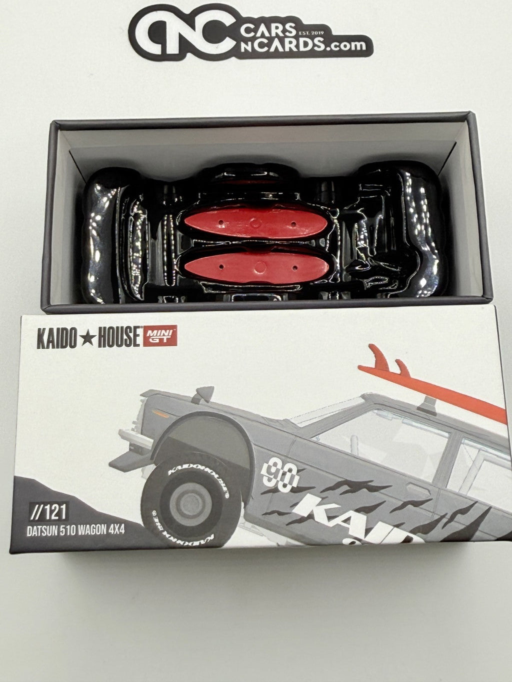 Kaido House x Mini GT 1:64 Datsun Kaido 510 Wagon 4x4 KHMG121 CHASE Open Box