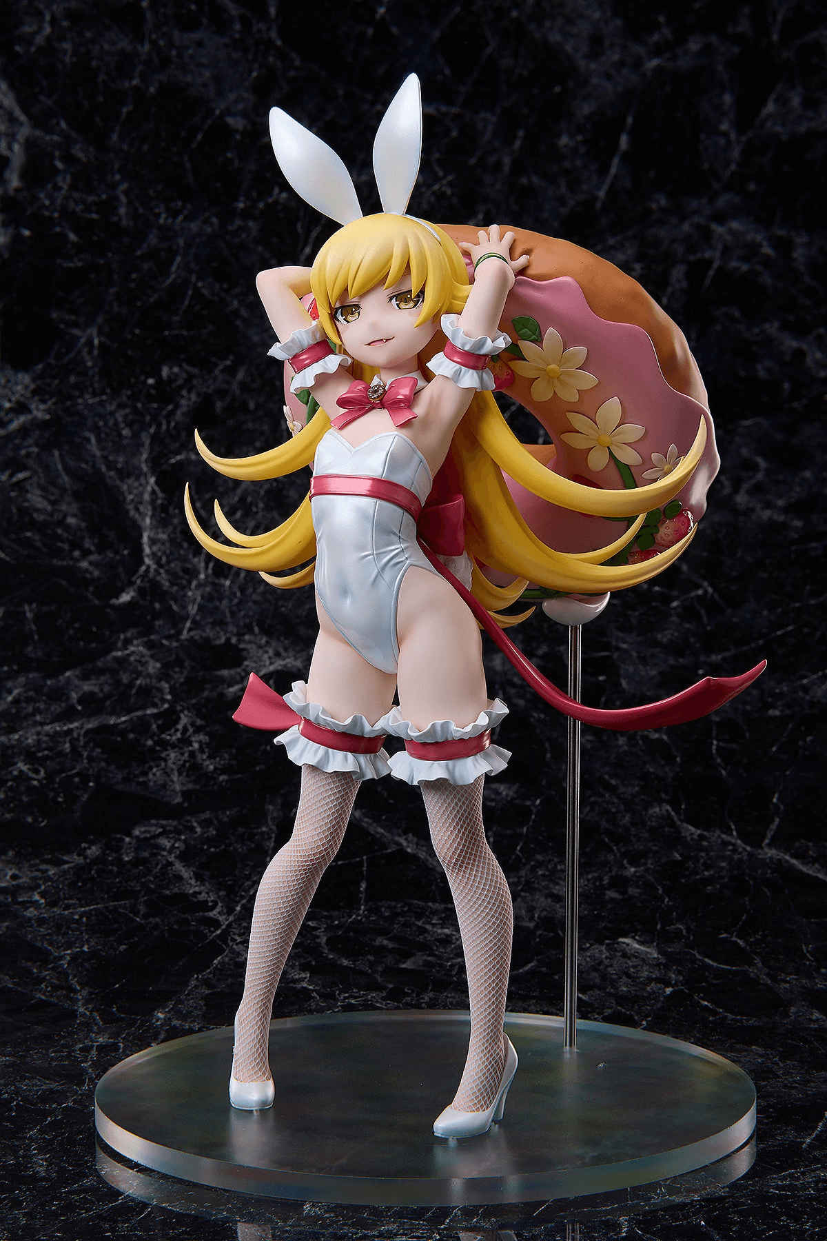Monogatari Series Shinobu Oshino White Bunny Ver. 1/4 Complete Figure