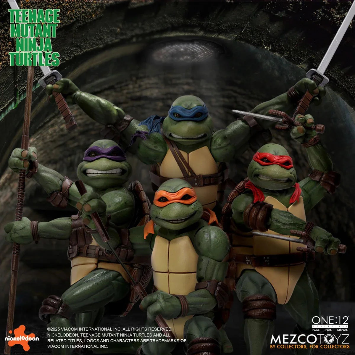 Teenage Mutant Ninja Turtles (1990 Movie) Deluxe Edition One:12 Collective Boxed Set - Mezco Toys  (PRE-ORDER JULY 2026)