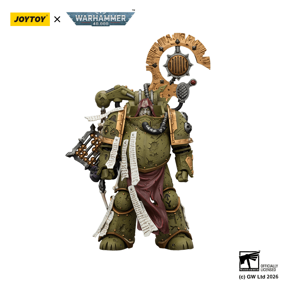 Death Guard Tallyman with Plasma Pistol