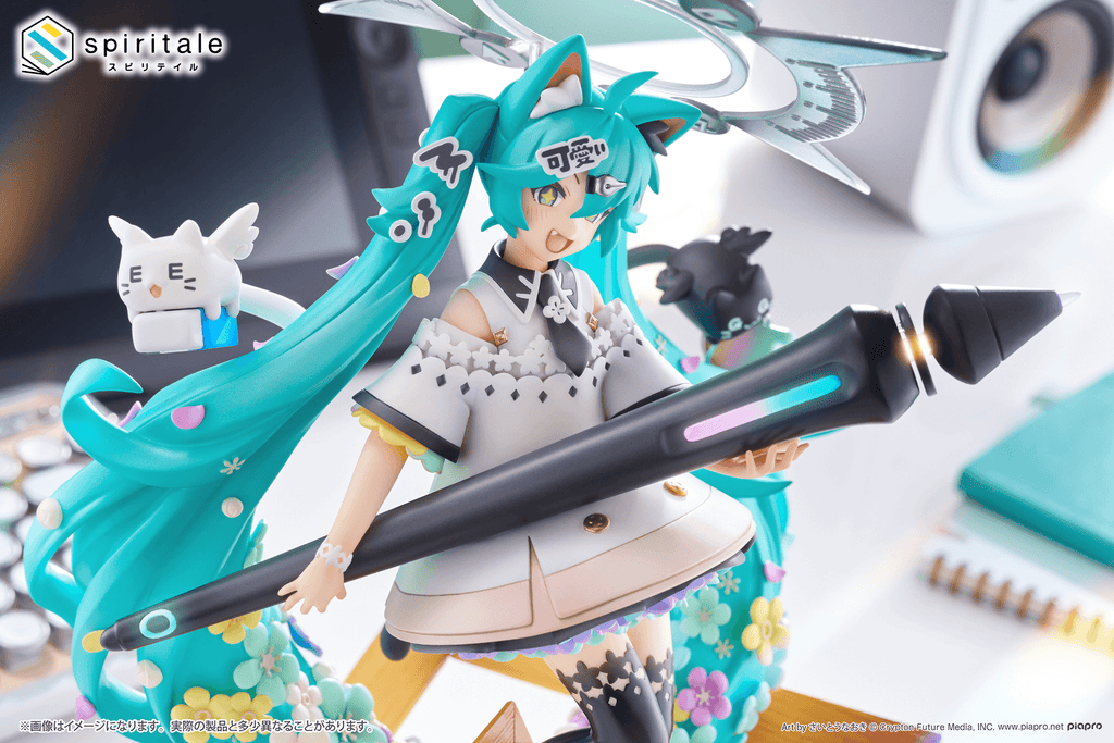 Hatsune Miku × Naoki Saito “My Figure Making!” ~The Painter ver.~ 1/7 Scale Figure