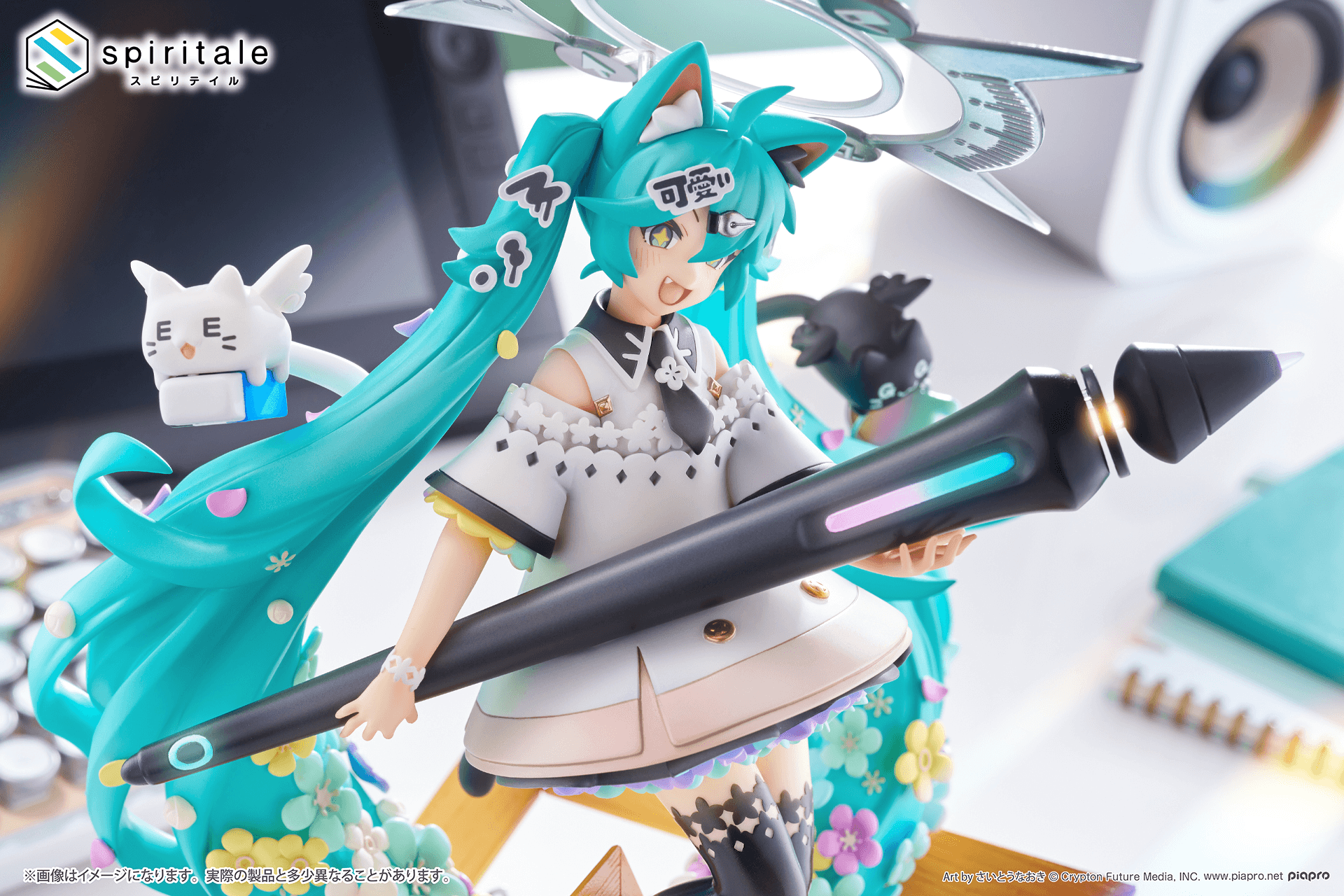 Hatsune Miku × Naoki Saito “My Figure Making!” ~The Painter ver.~ 1/7 Scale Figure