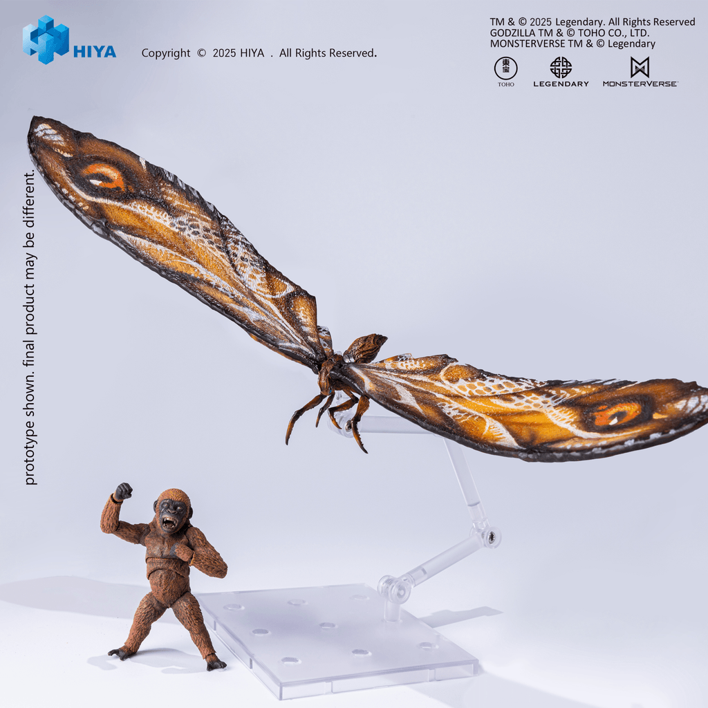 None Scale 14 Inch Godzilla x Kong The New Empire Mothra Premium Set Action Figure