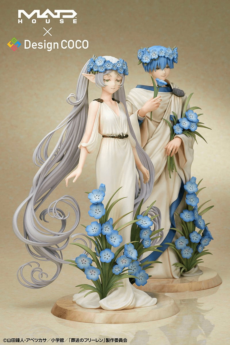 MADHOUSE x DesignCOCO Frieren: Beyond Journey's End Frieren &amp; Himmel - Art Nouveau Style - 1/7 Complete Figure