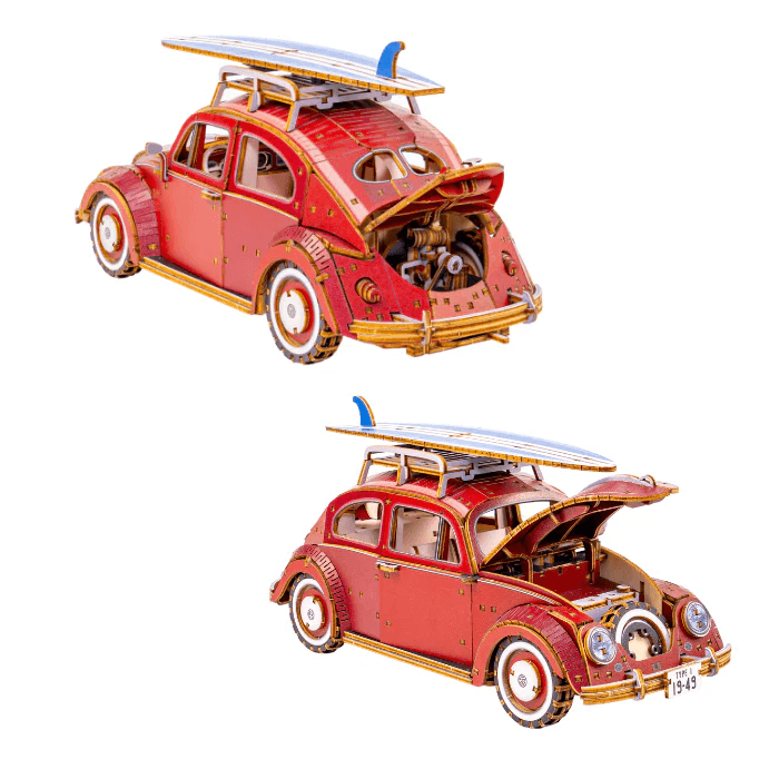 wa-gu-mi Volkswagen Type 1 Beetle RED