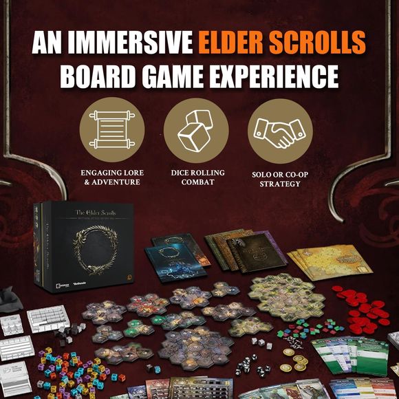 Chip Theory Games: The Elder Scrolls: Betrayal of The Second Era - RPG Board Game