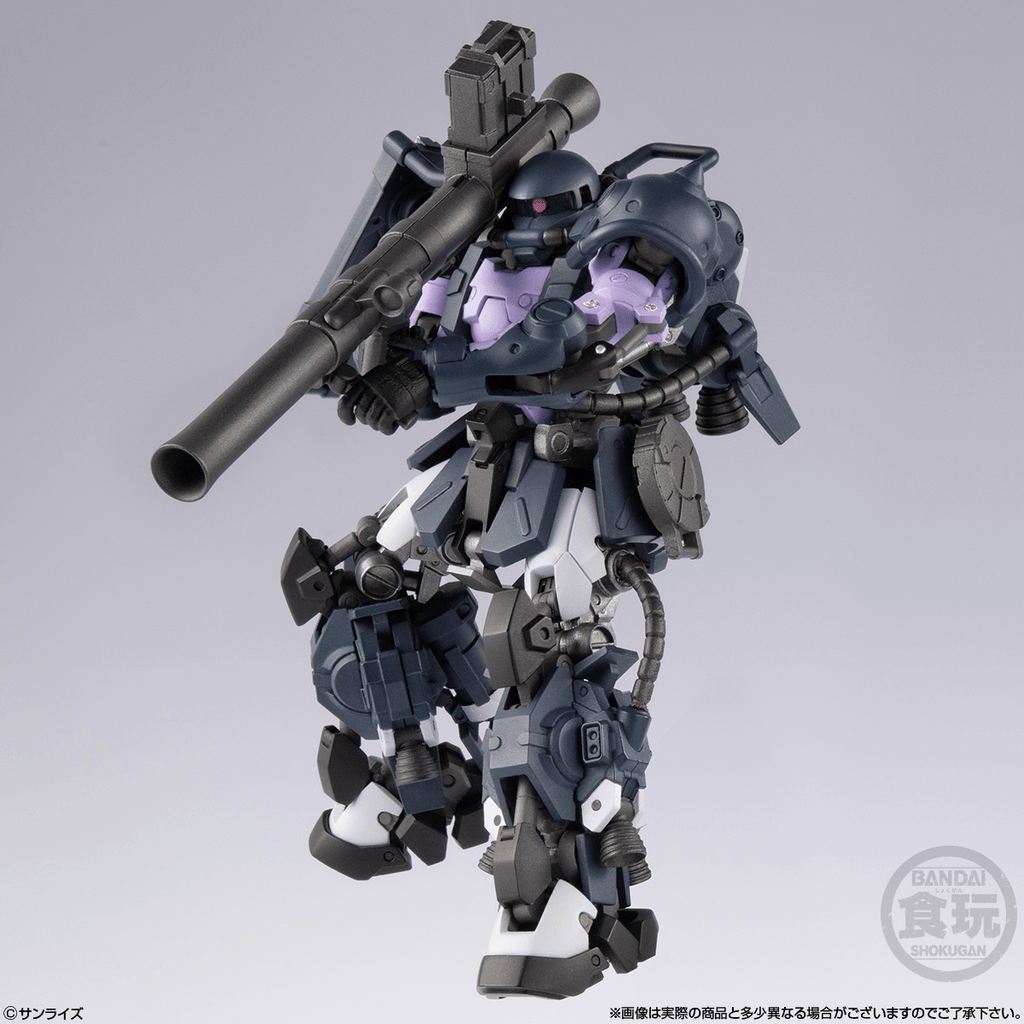 Zaku II High Mobility Type (Black Tri-Stars Custom) "Gundam", Bandai Shokugan Gundam Artifact PRO