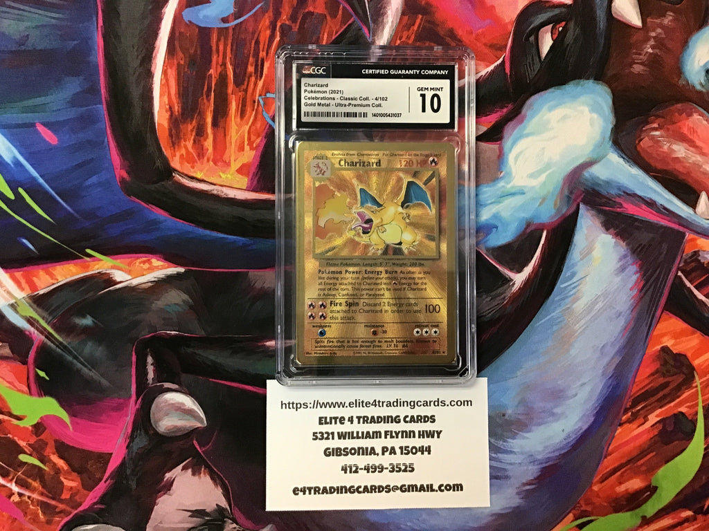 Charizard [Ultra Premium Collection] #4 Pokemon Celebrations (CGC 10)