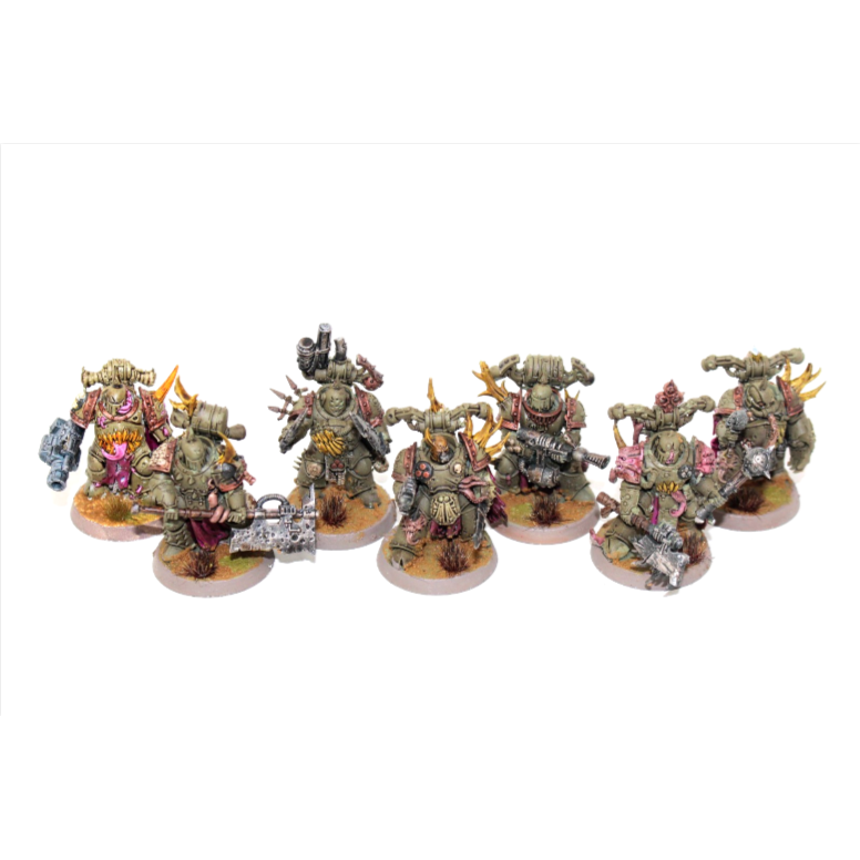 Warhammer Deathguard Plague Marines Well Painted JYS60