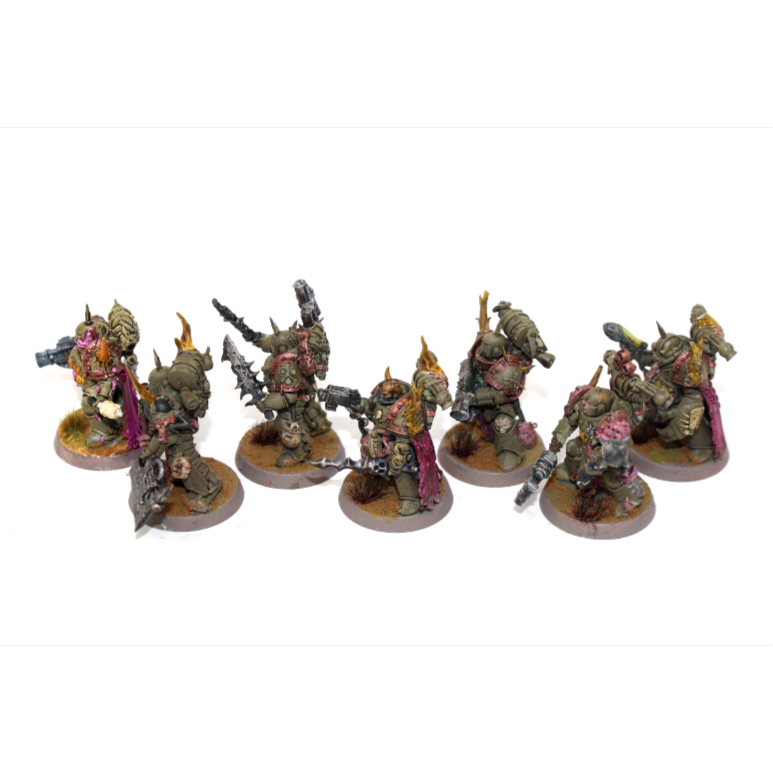 Warhammer Deathguard Plague Marines Well Painted JYS60