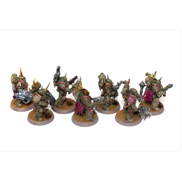 Warhammer Deathguard Plague Marines Well Painted JYS60