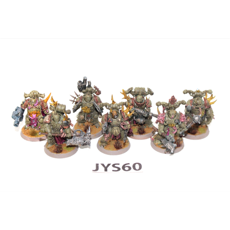Warhammer Deathguard Plague Marines Well Painted JYS60
