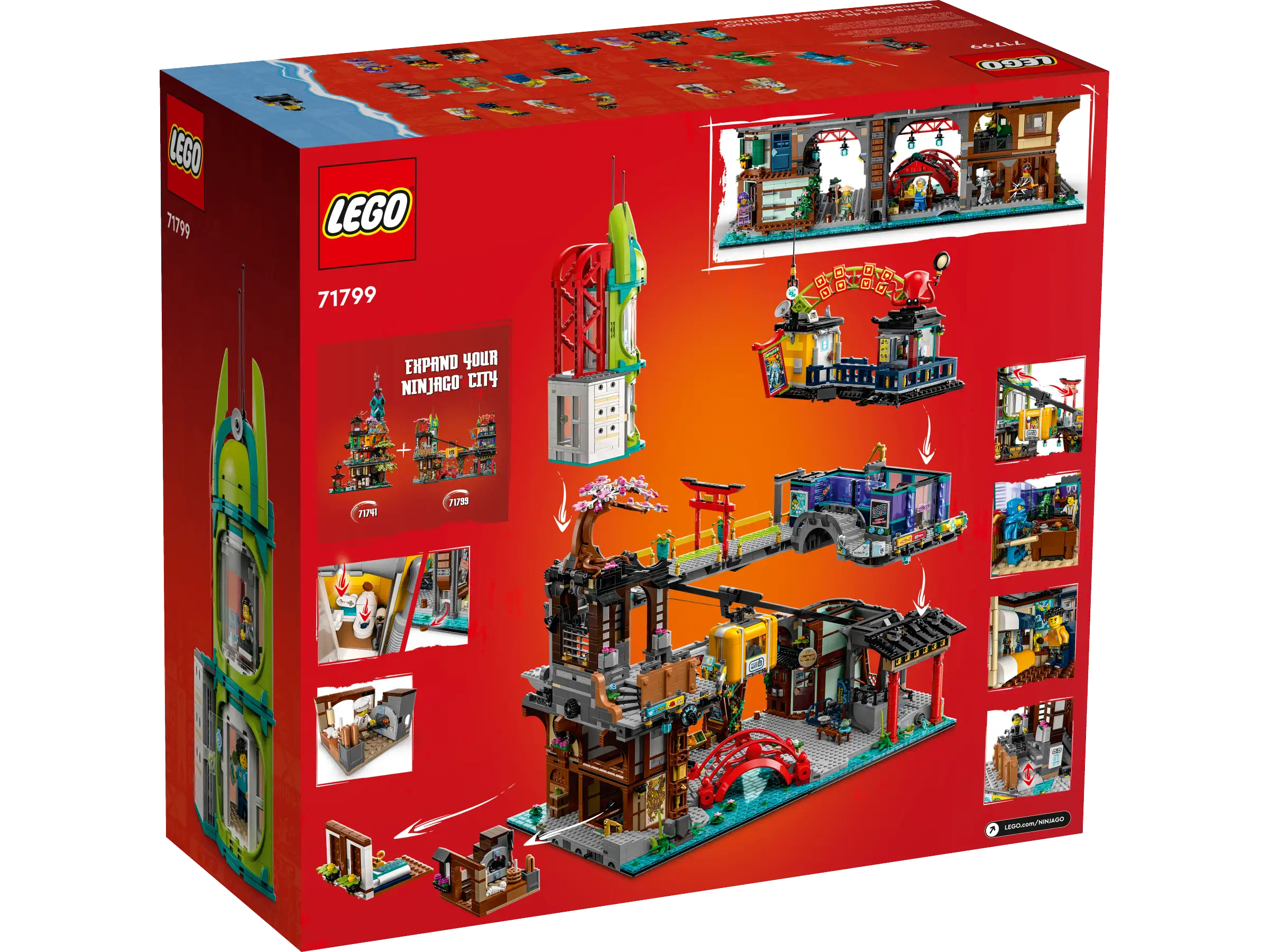 Lego Ninjago - NINJAGO® City Markets #71799 (RETIRED)