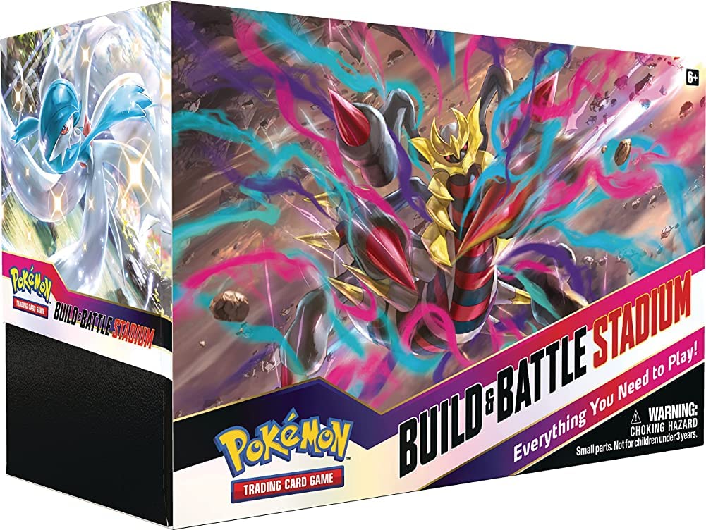 Pokémon-Sammelkartenspiel: Schwert & Schild – Verlorener Ursprung Top-Trainer-Box (2 Decks, 12 Boosterpacks & mehr)