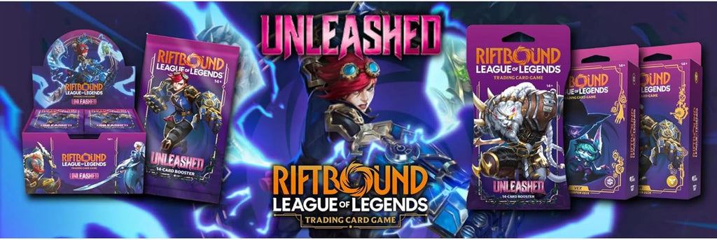 Riftbound League of Legends TCG: Unleashed Booster Box - 24 Packs