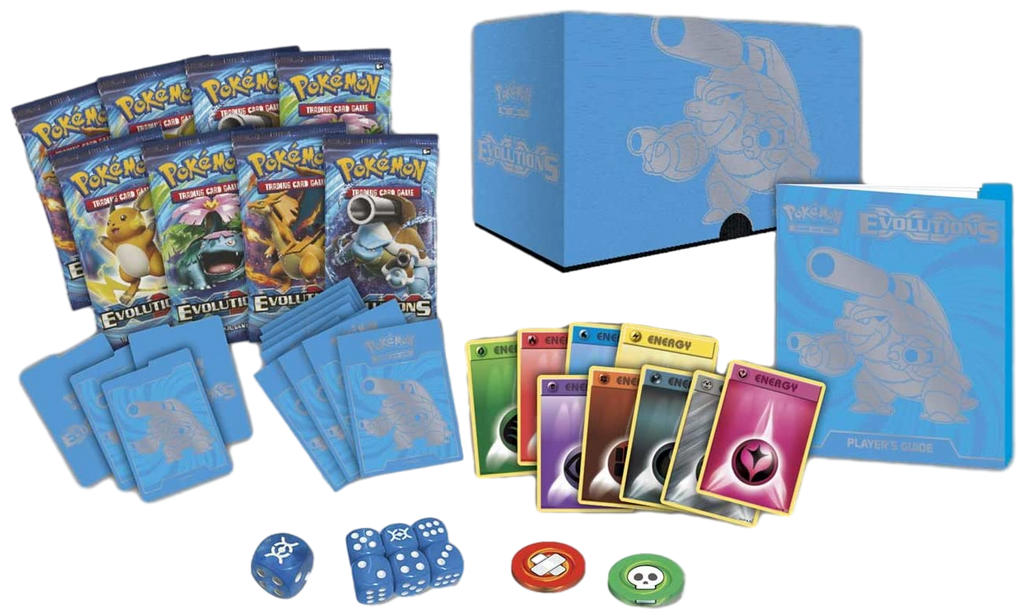 XY Evolutions Elite Trainer Boxes & Cases (Blastoise)