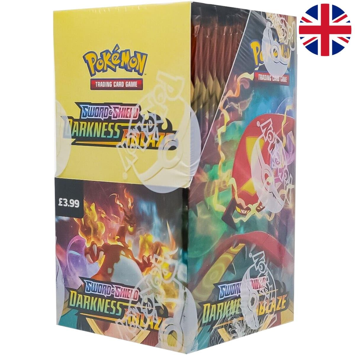 Pokémon - SWSH Flammende Finsternis Booster Box (18 Booster)