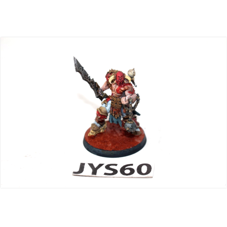 Warhammer Warriors of Chaos Slaughterpriest with Hackblade JYS60