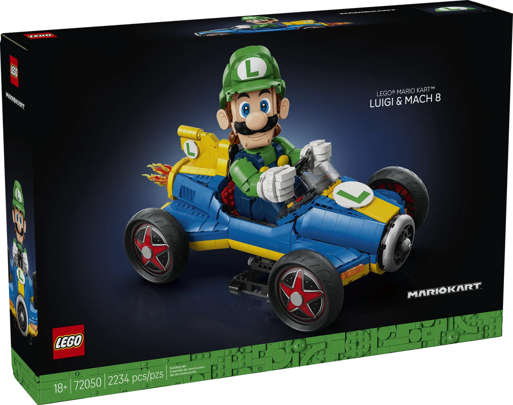 LEGO® Super Mario Mario Kart™ – Luigi & Mach 8 72050