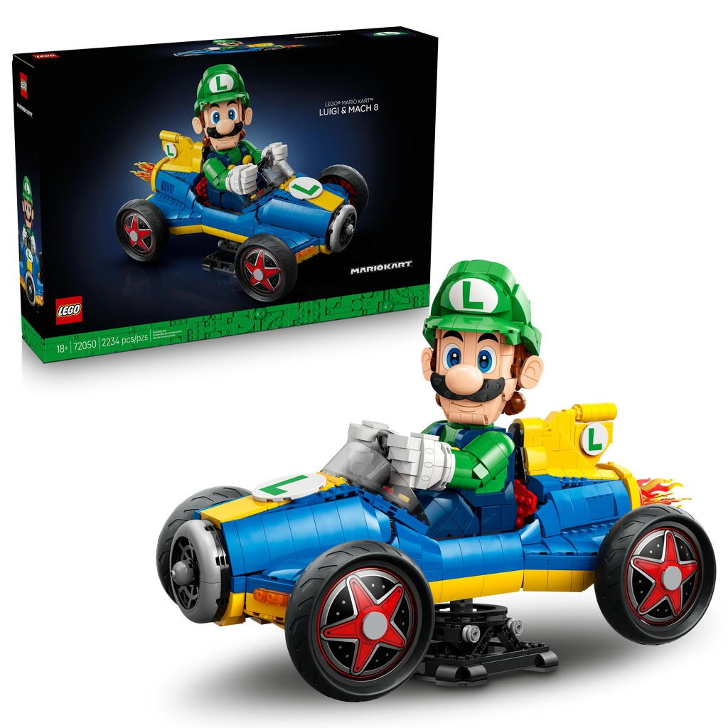 LEGO® Super Mario Mario Kart™ – Luigi & Mach 8 72050
