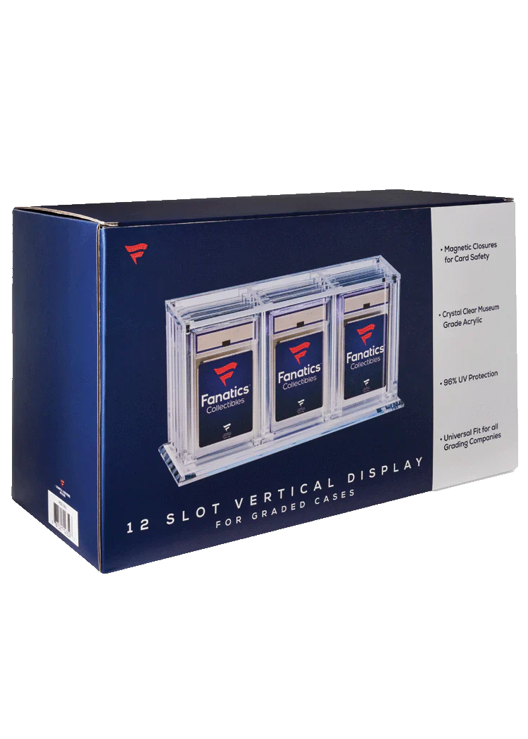 Fanatics Collectibles 12 Slot Vertical Graded Card Acrylic Case