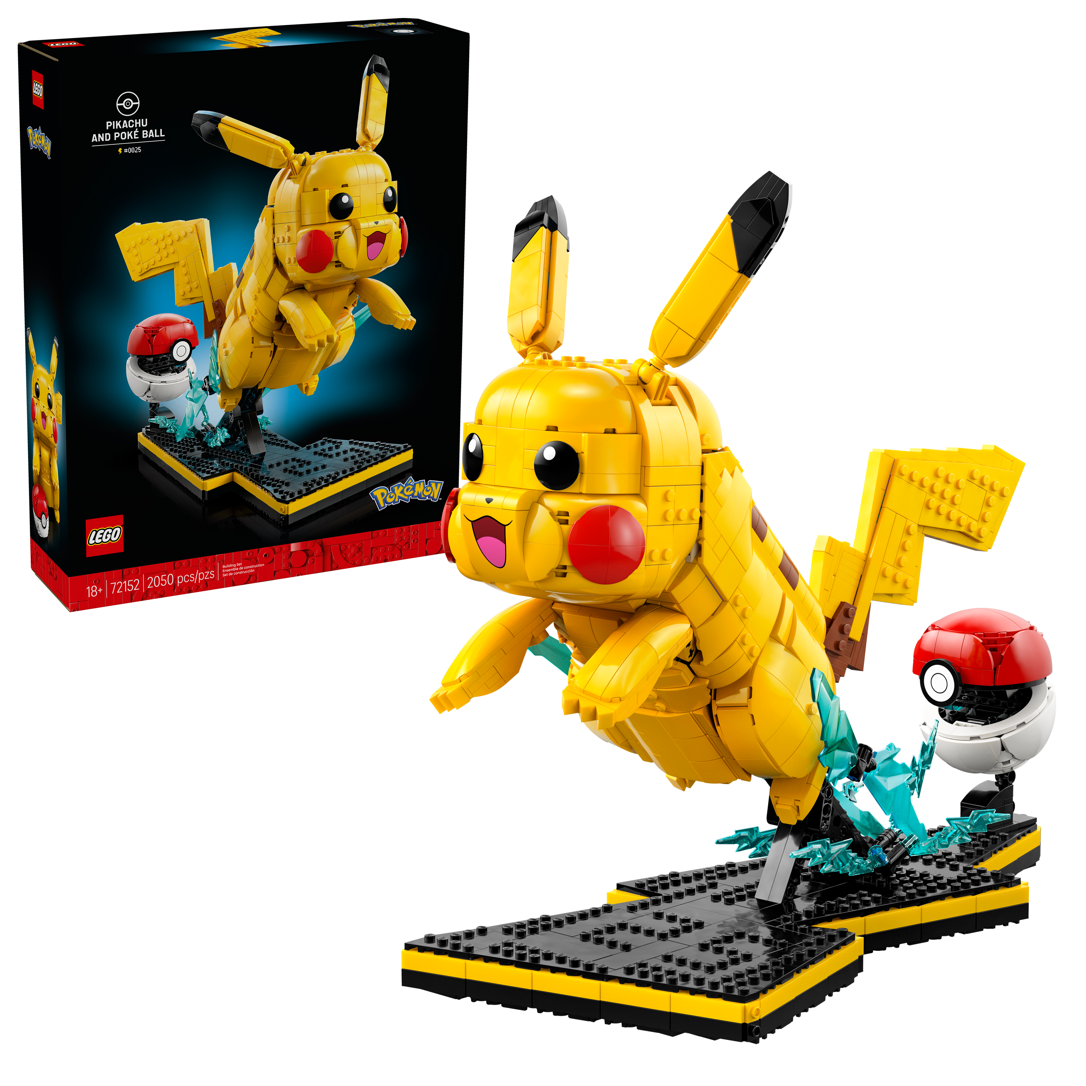 LEGO - Pokémon - Pikachu and Poké Ball